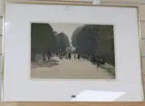 Gate, Parc Monceau 1979 by Harold Altman, print, offered Nov 2019