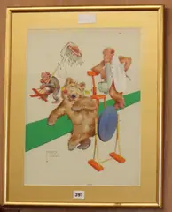 Gran's Pop's Wisecracks by Lawson Wood, Wood, sold Oct 2019