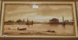 Bosham Harbour by Richard Henry Nibbs, watercolour, sold Oct 2019