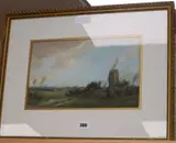 Coulsdon Mill 1911 by William Tatham Winter, watercolour, sold Oct 2019
