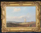 In Sussex by Edward Henry Holder, oil on canvas board, sold Oct 2019