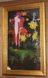 Fireworks by Norman Kirkham, oil on canvas, sold Oct 2019