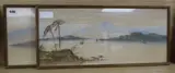 Loch scenes by William Earp, watercolor, sold Oct 2019
