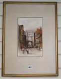 Bodham Bay by Wilfred Bosworth Jenkins, watercolour, offered Oct 2019