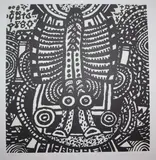 Susan's delight by Alan Davie, woodcut, sold Oct 2019