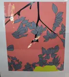 Grey leaves by Gary Hume, print, sold Oct 2019