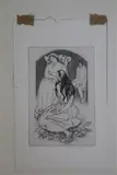 Untitled by Cecilia Compton-Smith, etching, offered Oct 2019