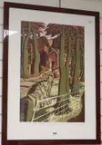 The Small Farmer and The Large Farm Worker by Simon Palmer, screenprint, sold Oct 2019