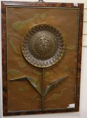 Sunflower by Giovanni Schoeman, sculpture, sold Oct 2019