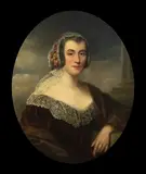 Wife of Joseph Boord of by Franz Xaver Winterhalter, oil on canvas, sold Oct 2019