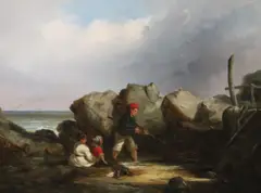 5 x 15.5in by Thomas Smythe, oil on canvas, sold Oct 2019