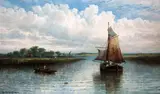 Untitled by George Gregory, 1884, oil on canvas, sold Oct 2019