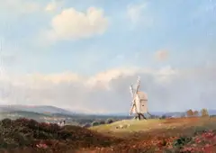 Untitled by Edward Henry Holder, oil, sold Oct 2019