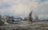 Untitled by William Thornley, oil on canvas, sold Oct 2019