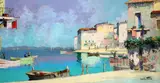 South of France by Cecil Rochfort D'Oyly-John, oil on canvas, sold Oct 2019