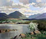 Killarney, Co by Maurice Canning Wilks, oil on canvas, sold Oct 2019