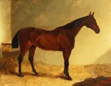 Gypsy by John Frederick Herring, Sr., oil on panel, sold Dec 2020
