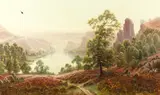 En Correze, Le Matin, Septembre 6, 1909 by Gaston Anglade, oil on canvas, offered Dec 2020