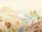 Loch Drunkie by Henry Bowser Wimbush, watercolour, offered Dec 2020