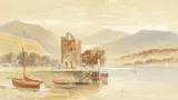 Loch Lomond' and 'Carrick Castle by J. Berkeley Hewitt, watercolor, offered Dec 2020