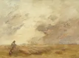 With his Flock by John Terris, watercolour, offered Dec 2020