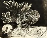Homage to Dylan Thomas by Ceri Richards, ink and papers, offered Dec 2020