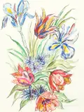 67 by Oskar Kokoschka, watercolour, sold Dec 2020