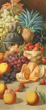 Italian, A still life of various fruit and a vessel with lion motif by Giovanni Barbaro, watercolour, sold Dec 2020