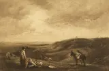 The Cloverfield by Edgar Barclay, etching, offered Dec 2020