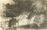 Lovers Under a Great Beech by Edward Ardizzone, lithograph, sold Dec 2020