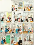 Eleven watercolour scenes, popeye by Bill Mevin, WATERCOLOUR, offered Nov 2020