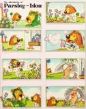 Eight scenes, the adventures of parsley the lion by Bill Mevin, print (other), offered Nov 2020