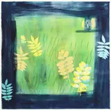Herbst Laub' a Scene of Autumnal Foliage by Heidi König, Mixed Media, sold Nov 2020