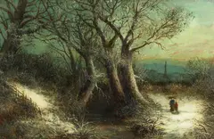 British by William Thomas Such, oil on canvas, sold Nov 2020