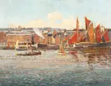 British by Donald Henry Floyd, 1919, Oil on Panel, sold Nov 2020