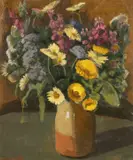 Bouquet Rustique no. 15 by Frank Griffith, oil on canvas, sold Nov 2020
