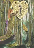 The Love letter by George Wallace Jardine, oil on board, sold Nov 2020