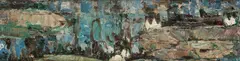 Water Lillies by Edward Atkinson Hornel, oil on canvas, sold May 2012