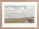 titledOn the Front by Philip H. Smith, watercolor and gouache, offered Jun 2017