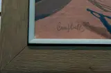 titled The Rumble by William Campbell, oil on board, offered Jun 2017