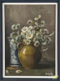 still life by Amy Cross, oil on canvas, offered Jun 2017