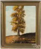 landscape by Barclay Rubincam, oil on board, offered May 2017