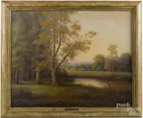 titled Indian Summer by Duncan Carlton, oil on canvas, offered May 2017