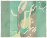 Branches claires by André Beaudin, 1973, Aquarelle, sold Feb 2023