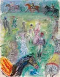 Au rond de présentation by Kostia Terechkovitch, Aquarelle, sold Dec 2011