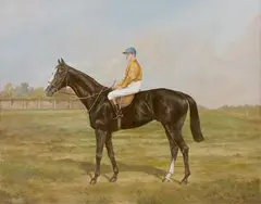 Jardy by Emil Adam, Gouache, sold Nov 2011