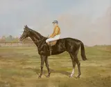 Jardy by Emil Adam, Gouache, sold Nov 2011