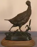Perdrix by Edouard Delabriere, Bronze, sold Oct 2015