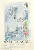 Sans titre by Marc Chagall, Affiche de l'exposition de Marc Chagall au Grand Palais en, sold May 2015