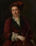 ou Pierre-Simon DEQUOY (c. 1699-1765) Portrait de monsieur Bizot by Nicolas Dequoy, Toile, sold Mar 2015